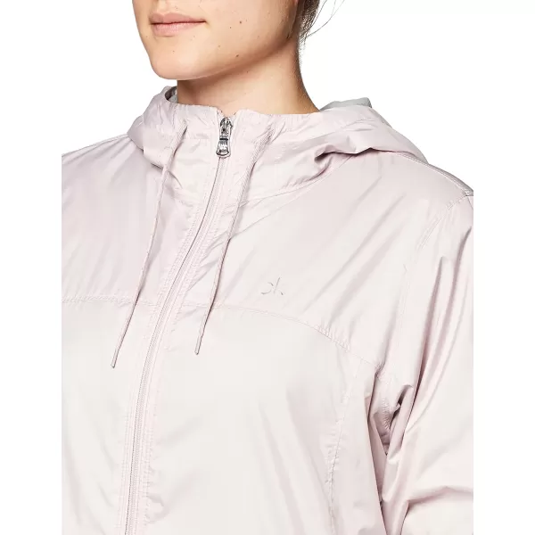 Calvin Klein Womens Zip Front WindbreakerSoft Lilac