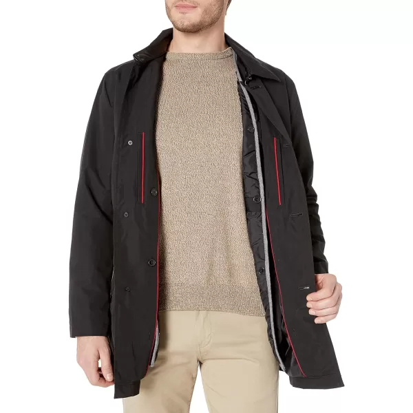 Cole Haan Mens Car CoatBlack