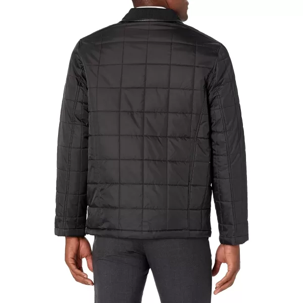 Cole Haan mens Box Quilted JacketBlack