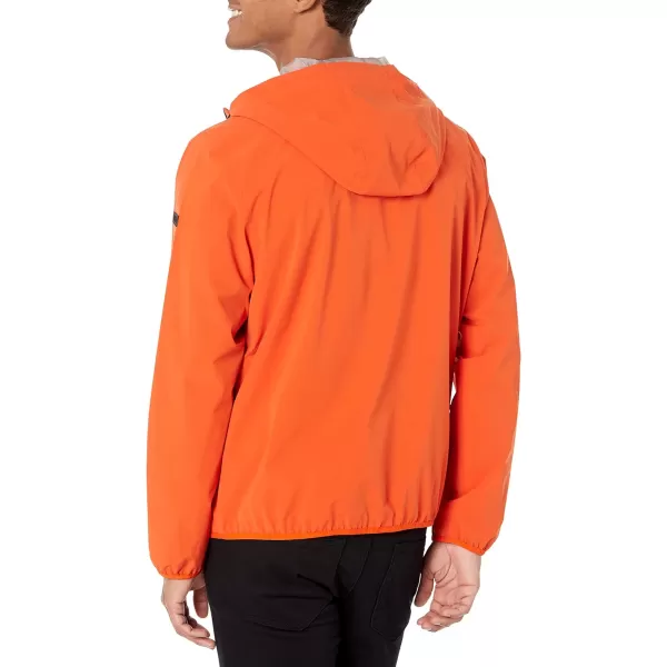 DKNY Mens Stretch Performance HoodyOrange