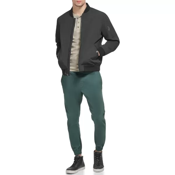Dockers Mens 2Pocket Bomber JacketBlack Welt Pocket