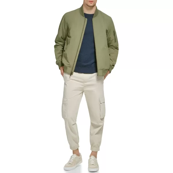 Dockers Mens 2Pocket Bomber JacketOlive Welt Pocket