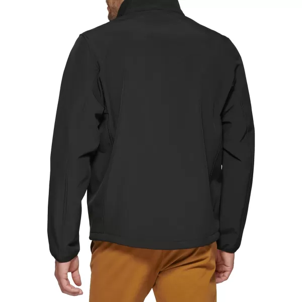 Dockers Mens Clean Zipup Softshell JacketBlack