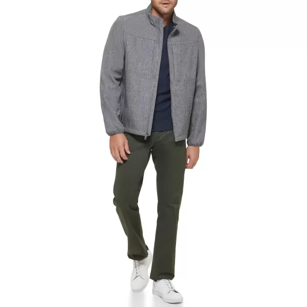 Dockers Mens Clean Zipup Softshell JacketHeather Grey