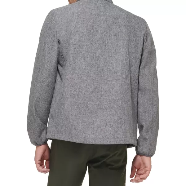 Dockers Mens Clean Zipup Softshell JacketHeather Grey