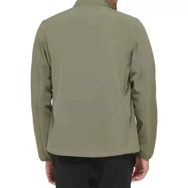 Dockers Mens Clean Zipup Softshell JacketOlive