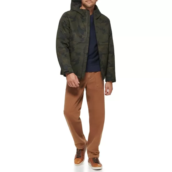 Dockers Mens Flex Tech Filled Storm JacketCamouflage