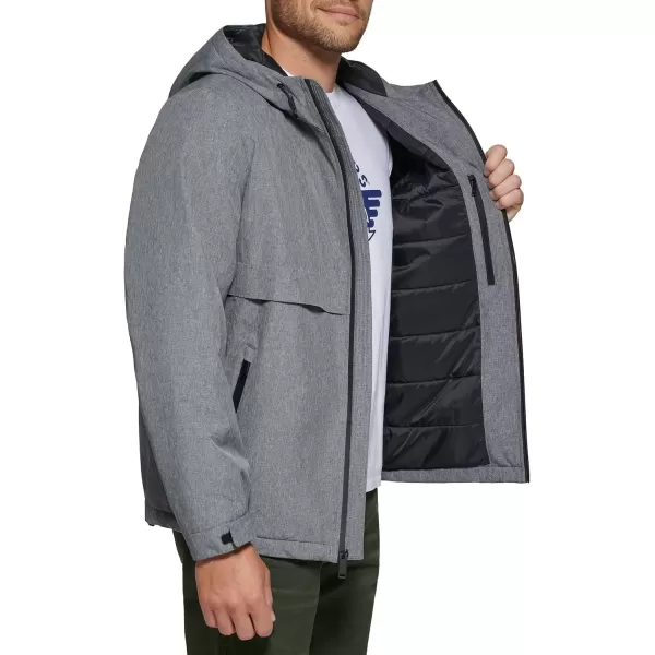 Dockers Mens Flex Tech Filled Storm JacketHeather Grey