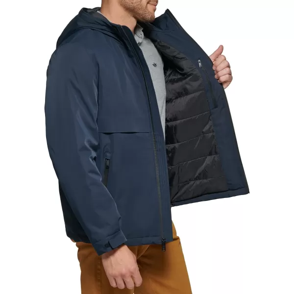 Dockers Mens Flex Tech Filled Storm JacketNavy