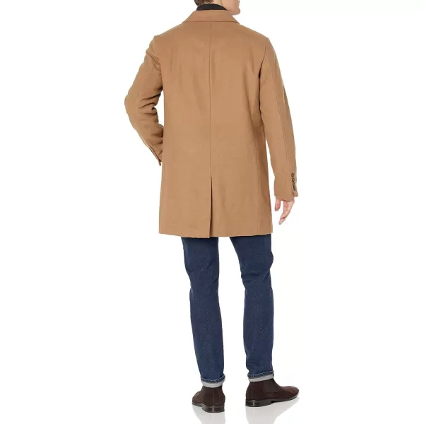 Dockers Mens Henry Wool Blend Top CoatBig amp Tall Camel