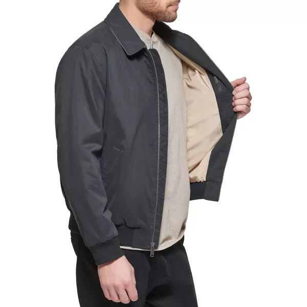 Dockers Mens Micro Twill Golf Bomber JacketBlack