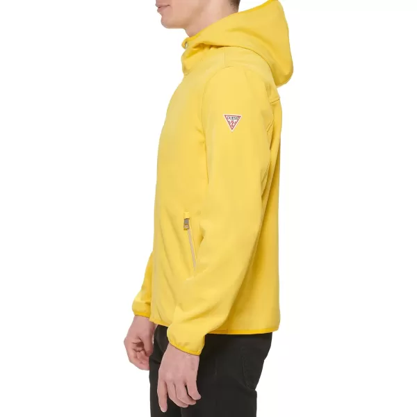 GUESS Mens Softshell Long Sleeve Hood JacketSun