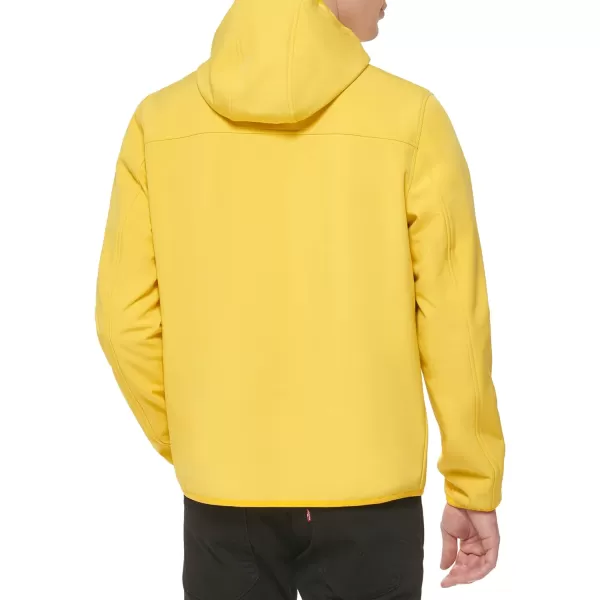 GUESS Mens Softshell Long Sleeve Hood JacketSun