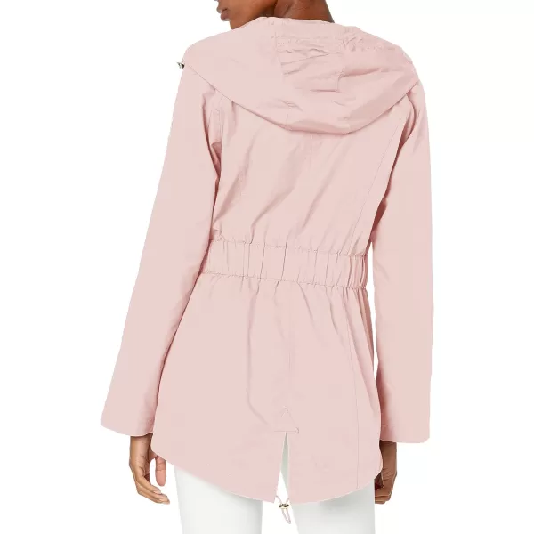 GUESS Womens Adjustable Long Sleeve Anorak Jacket Pastel Pink SmallGUESS Womens Adjustable Long Sleeve Anorak Jacket Pastel Pink Small