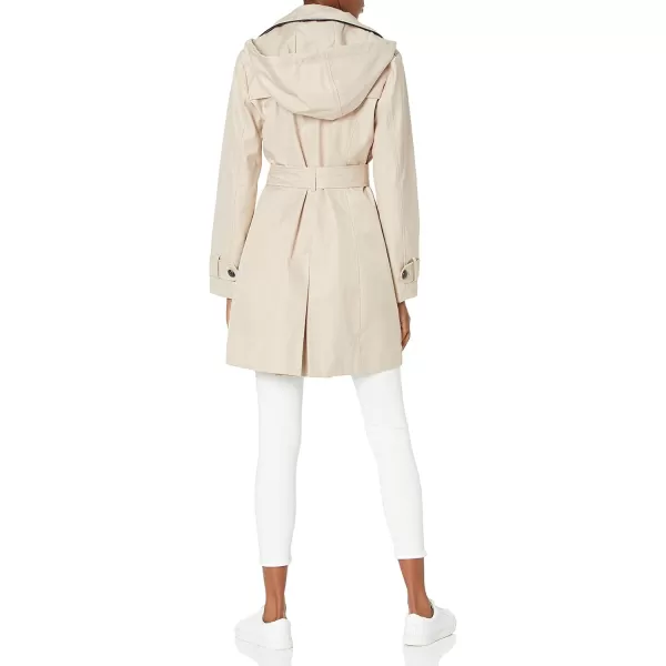 GUESS Womens Double Breasted TrenchcoatTrenchcoat Khaki