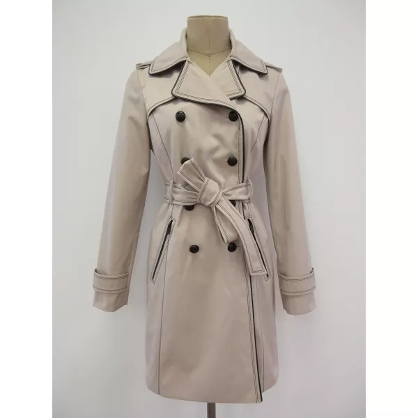 GUESS Womens Double Breasted TrenchcoatTrenchcoat Khaki