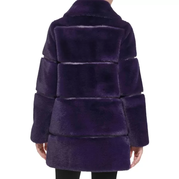 Karl Lagerfeld Paris Womens Snap Closure JacketPurple