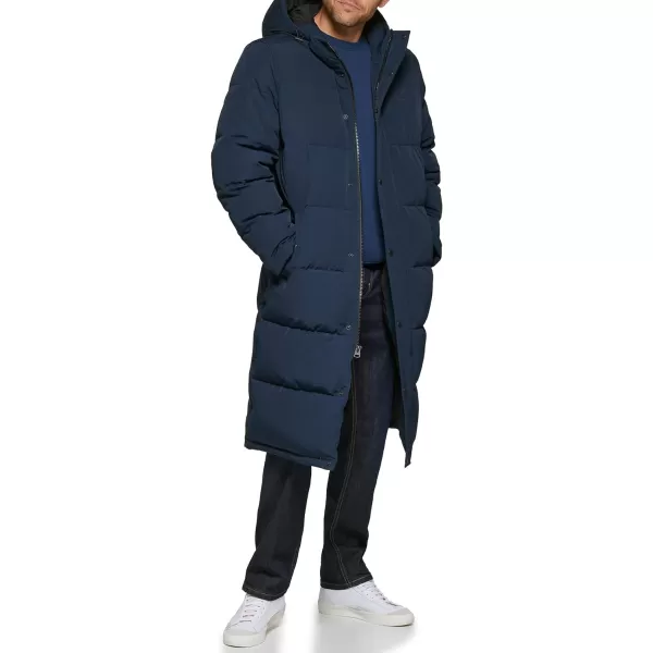 Levis Mens Arctic Cloth Extra Long ParkaNavy