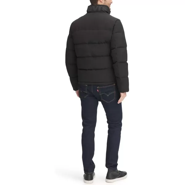 Levis Mens Arctic Cloth Retro Bubble Puffer JacketBlack