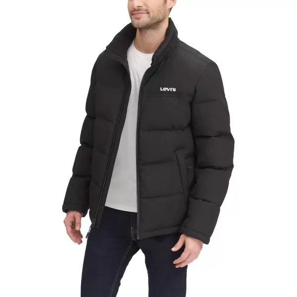 Levis Mens Arctic Cloth Retro Bubble Puffer JacketBlack