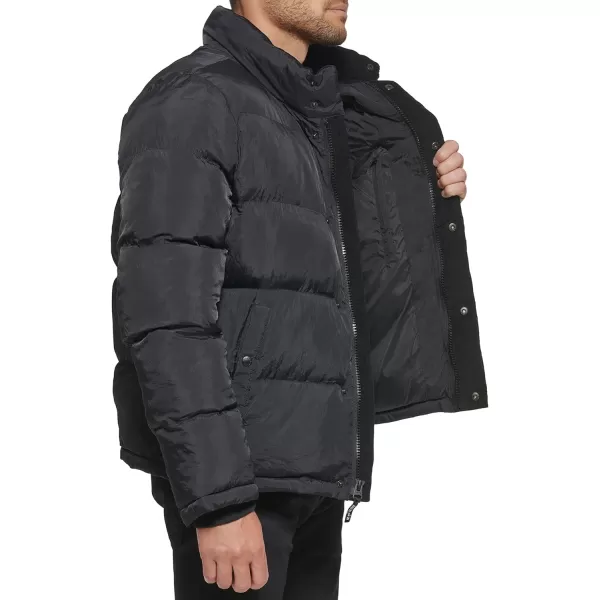 Levis Mens Bubble PufferBlack Taslan