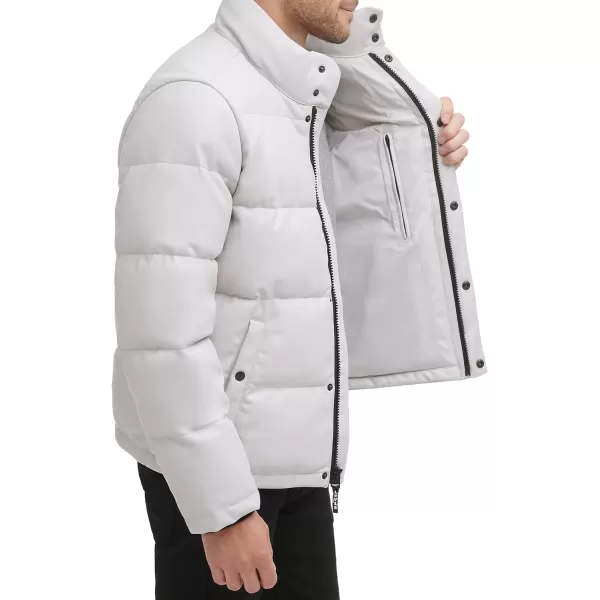 Levis Mens Bubble PufferIce Faux Leather
