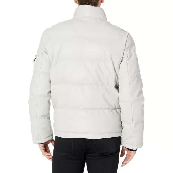 Levis Mens Bubble PufferIce Faux Leather