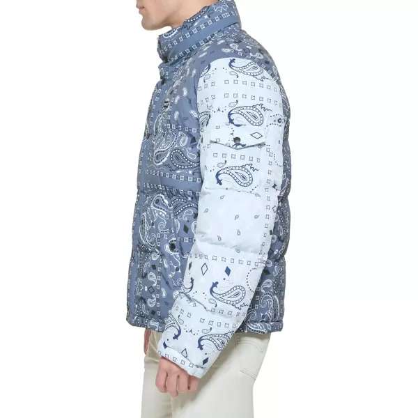 Levis Mens Bubble PufferIndigo Wash