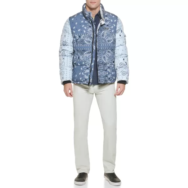Levis Mens Bubble PufferIndigo Wash
