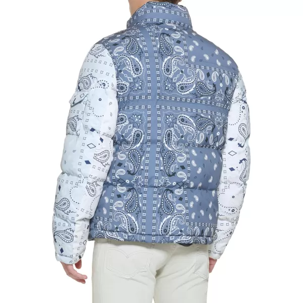 Levis Mens Bubble PufferIndigo Wash