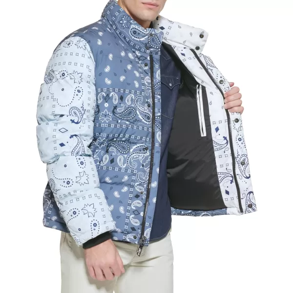 Levis Mens Bubble PufferIndigo Wash