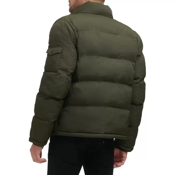 Levis Mens Bubble PufferOlive Taslan
