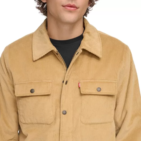 Levis Mens Classic Shirt JacketSand Corduroy