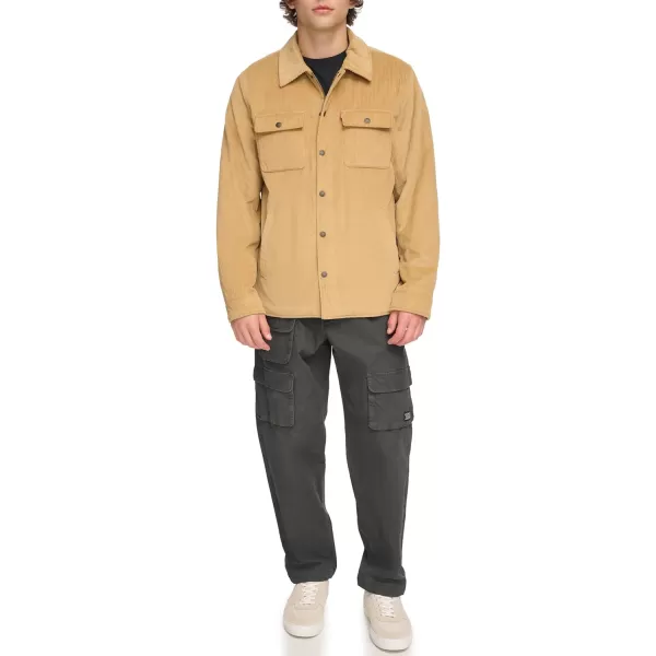 Levis Mens Classic Shirt JacketSand Corduroy