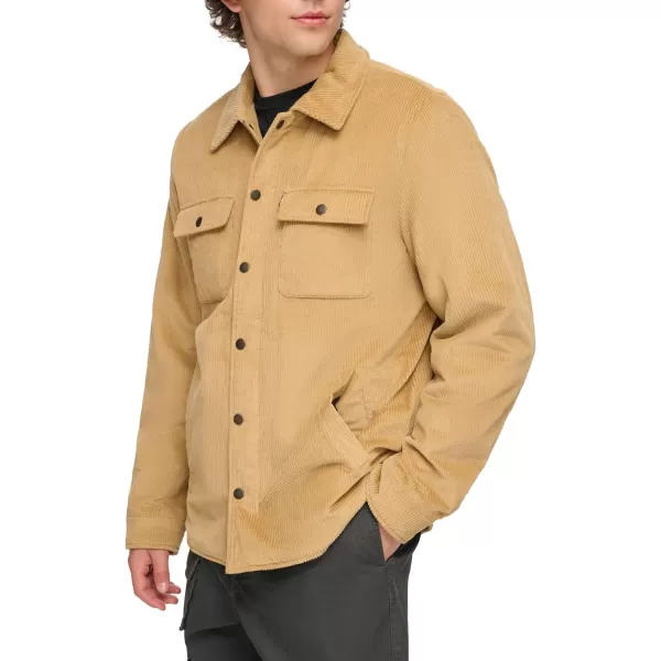 Levis Mens Classic Shirt JacketSand Corduroy