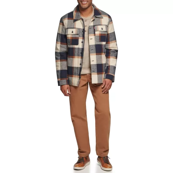 Levis Mens Classic Shirt JacketSkateboard Plaid