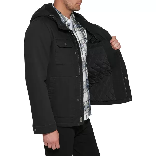 Levis Mens Corduroy Utility JacketBlack