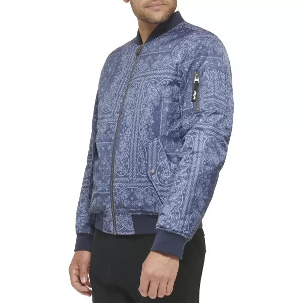 Levis Mens Ma1 Flight JacketFaded Blu Combo