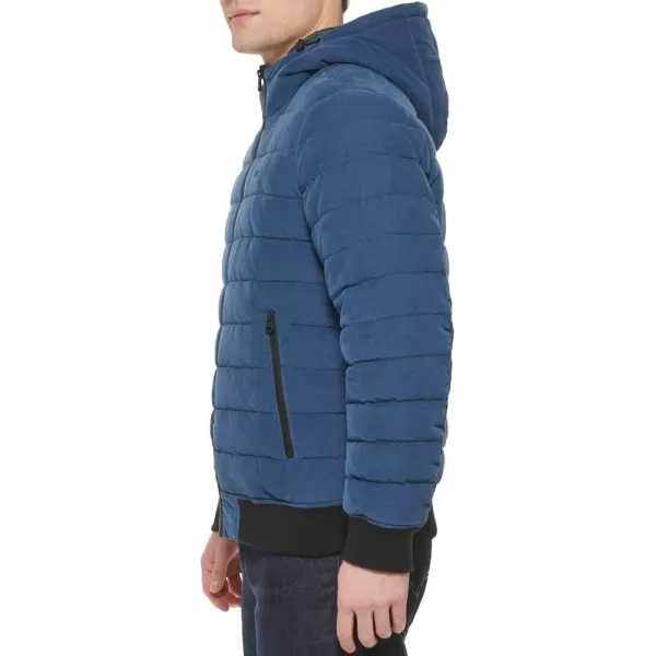 Levis Mens Quilted Bomber JacketBlue Corduroy