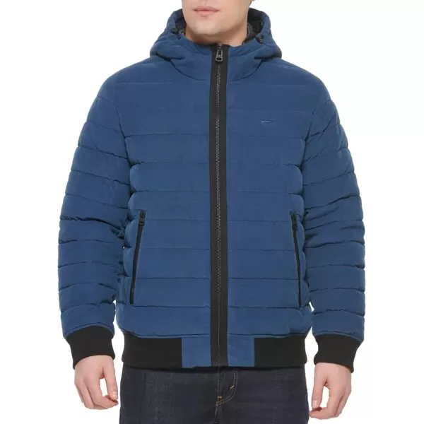 Levis Mens Quilted Bomber JacketBlue Corduroy