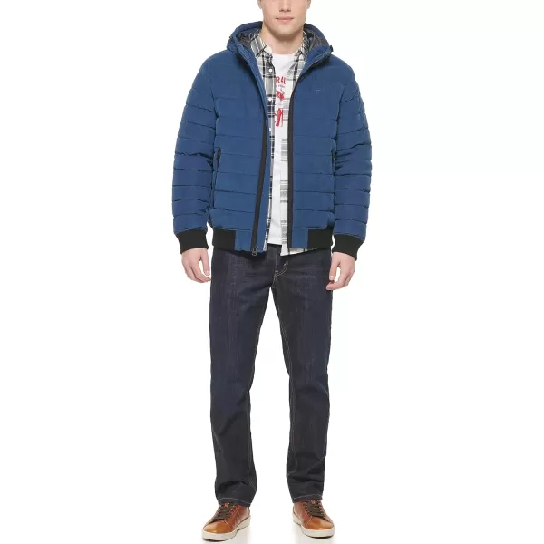 Levis Mens Quilted Bomber JacketCeladon Corduroy