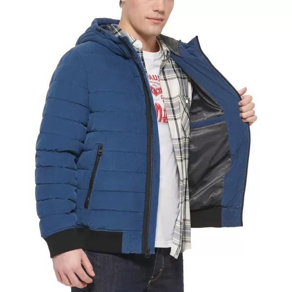 Levis Mens Quilted Bomber JacketCeladon Corduroy