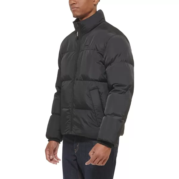 Levis Mens Quilted Fashion PufferBlack