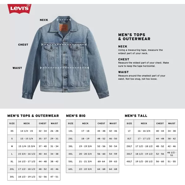 Levis Mens Sherpa Trucker Jacket Also Available in Big amp TallStandard Black Stonewash