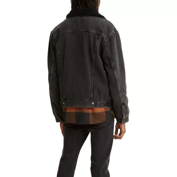 Levis Mens Sherpa Trucker Jacket Also Available in Big amp TallStandard Sf Nights