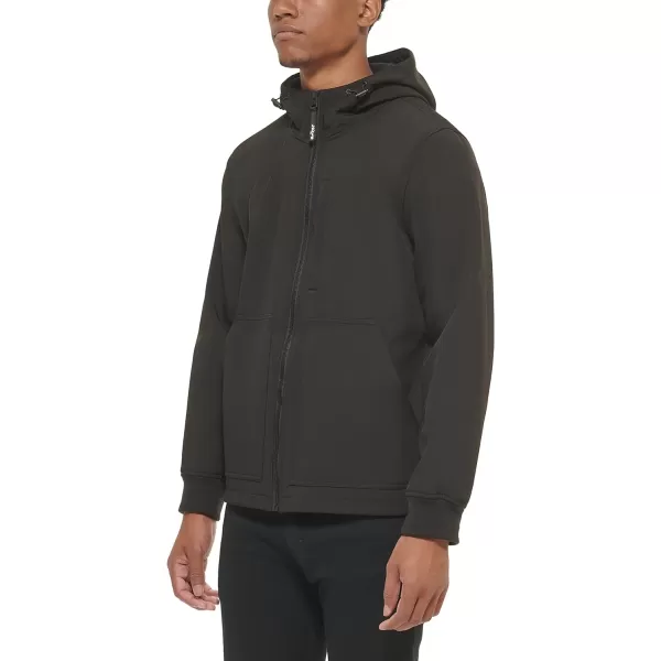 Levis Mens Soft Shell Trail Hoody JacketBlack