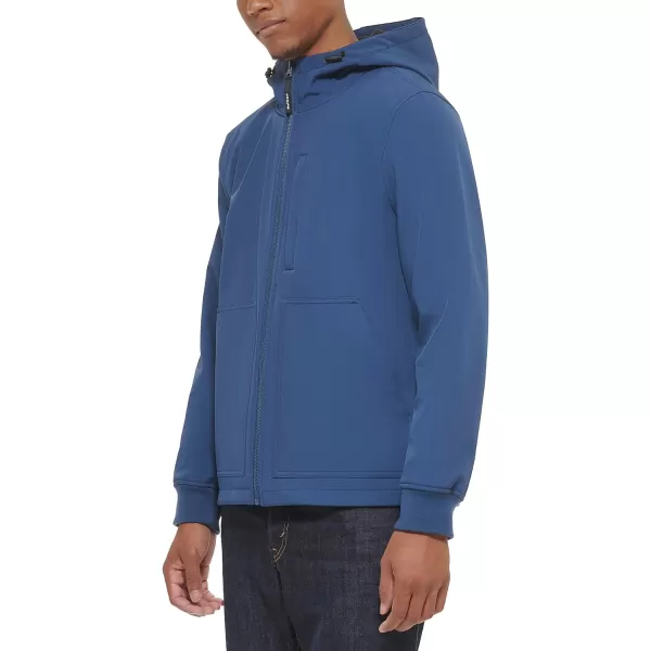 Levis Mens Soft Shell Trail Hoody JacketBlue