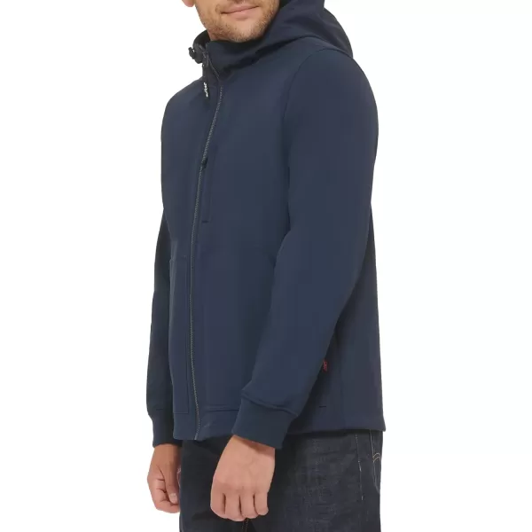 Levis Mens Soft Shell Trail Hoody JacketMidnight