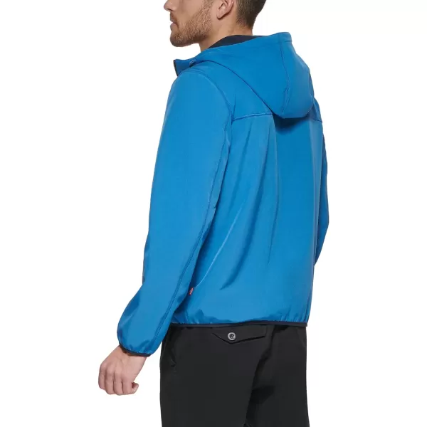 Levis Mens Softshell Active HoodieBlue