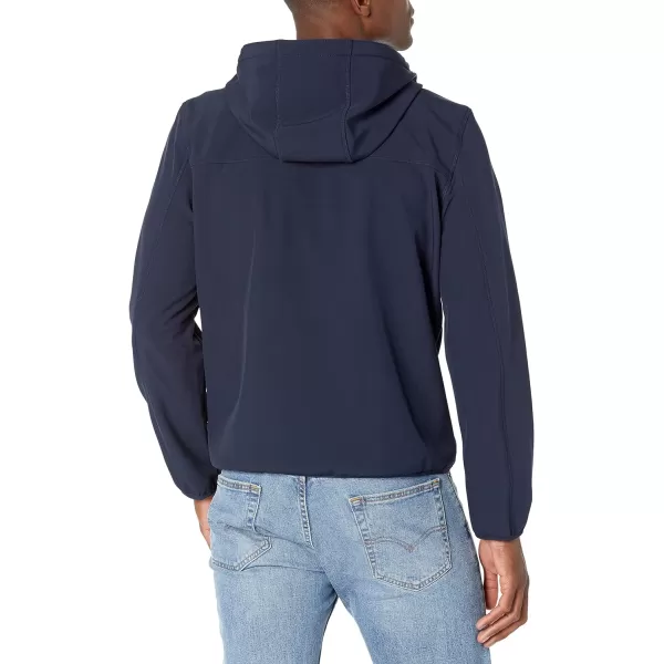 Levis Mens Softshell Active HoodieNavyBlack